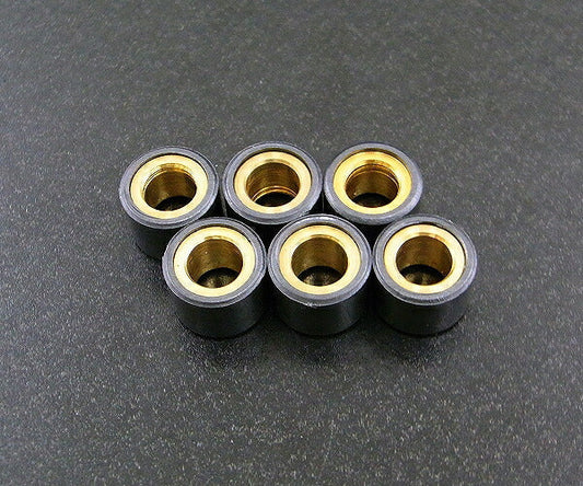 【アウトレット】ウエイトローラー 6個入り 6.5g スズキ φ16x12 スズキ 汎用 16x12-65g