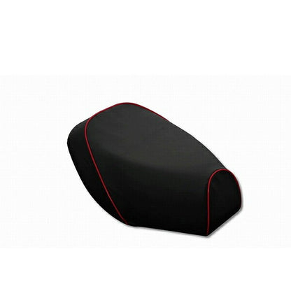 Domestic Seat Cover Black/Red Piping (Slip-on Type) Little Cub