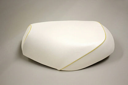 Domestic Seat Cover White/Yellow Piping Overlay Type Remote Jog (SA36/39) 4-Stroke