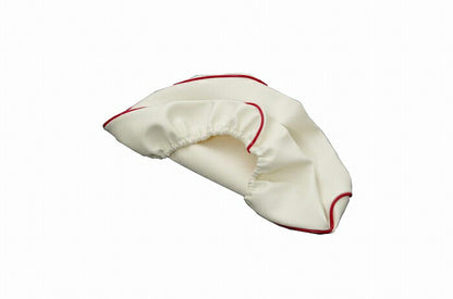 Domestic Seat Cover White/Red Piping Reupholstery Type Verde 3 (CA1MB-100001~)