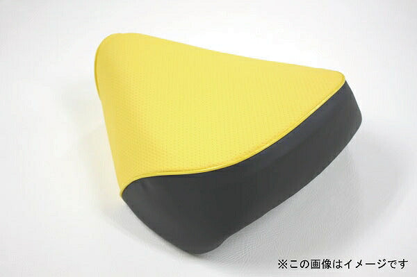 Domestic Seat Cover Embossed Yellow / Yellow Piping Cover Type Lets 5