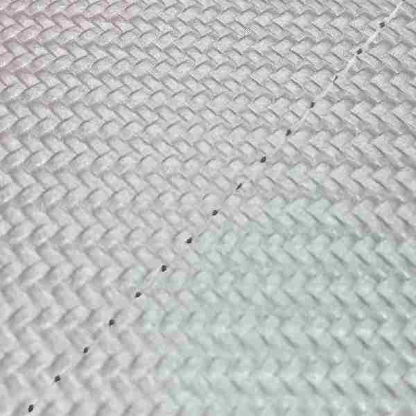 Domestic Seat Cover Carbon Silver / Clear Stitching, Replacement Type Address V50 (2-stroke)
