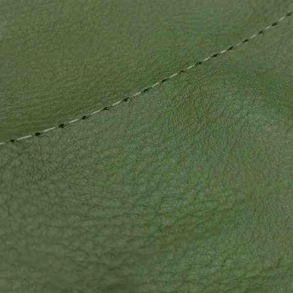 Domestic Seat Cover Dark Green/Clear Stitching Replacement Type Address V50 (2-stroke)