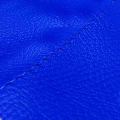 Domestic Seat Cover Blue/Clear Stitching, Reupholstery Type for Address V50 (2-stroke)