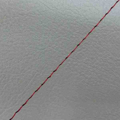 Domestic Seat Cover Dark Gray/Red Stitch Replacement Type Address V50 (2-stroke)
