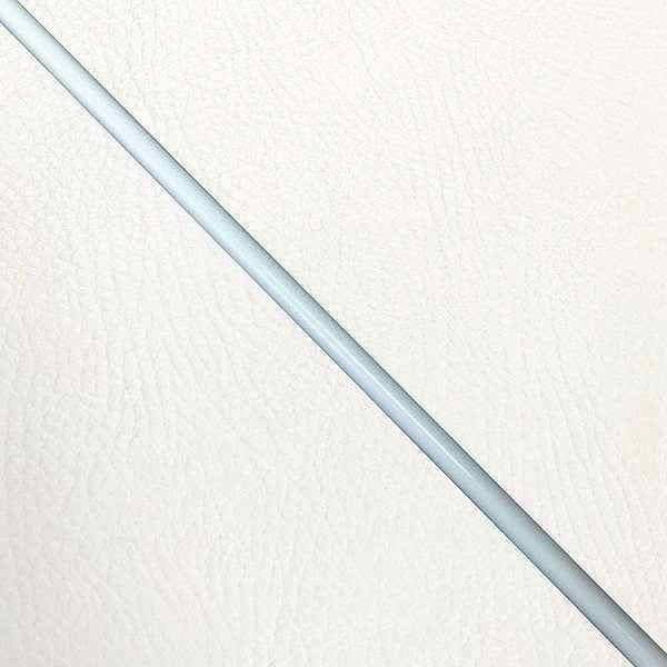 Domestic seat cover, white/white piping, re-covering type, for Balius (ZR250)
