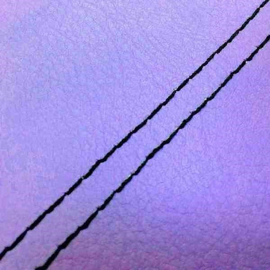 Domestic Seat Cover Purple/Black Double Stitch Replacement Type Address 110 (CF11A)