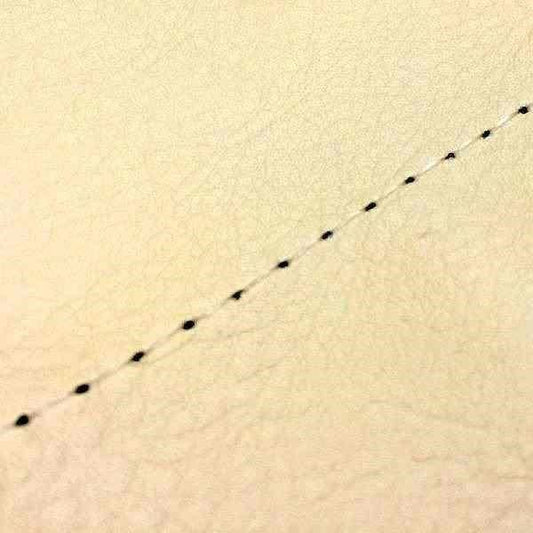 Domestic Seat Cover Beige/Clear Stitch Replacement Type Address 110 (CF11A)