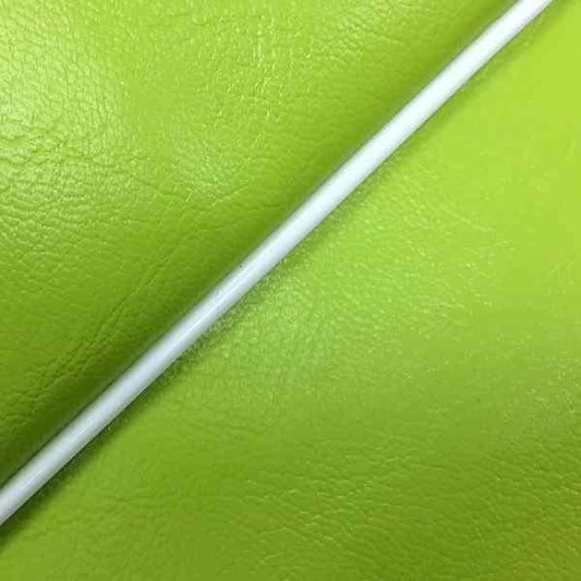 Domestic Seat Cover Lime Green/White Piping Replacement Type Sepia
