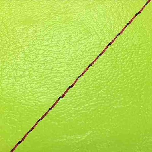Domestic Seat Cover Lime Green / Red Stitch Reupholstery Type Sepia