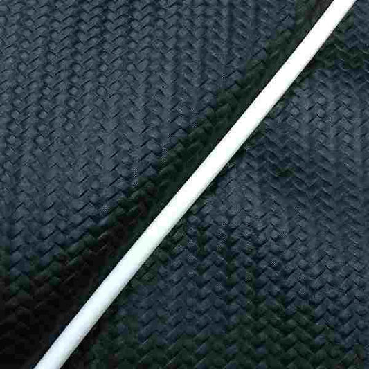 Domestic seat cover, carbon black/white piping, replacement type, Sepia