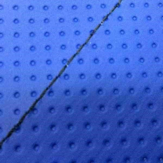 Domestic Seat Cover Embossed Blue/Black Stitch Replacement Type Sepia