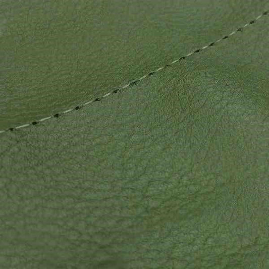 Domestic Seat Cover Dark Green / Clear Stitch Replacement Type Sepia