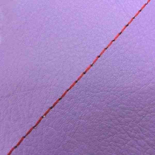 Domestic Seat Cover, Purple/Red Stitching, Replacement Type, Sepia
