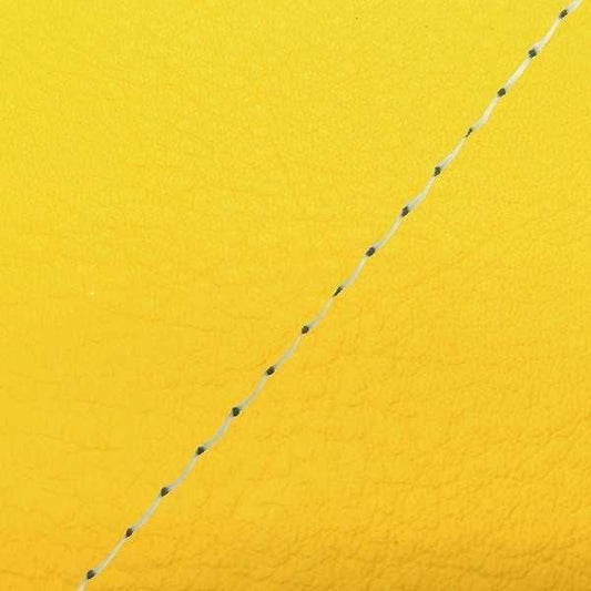 Domestic Seat Cover Yellow/Clear Stitch Replacement Type Sepia