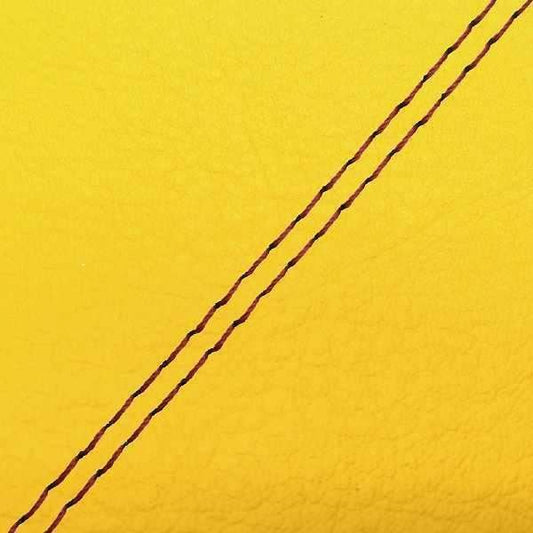Domestic Seat Cover Yellow / Red Double Stitch Reupholstery Type Sepia