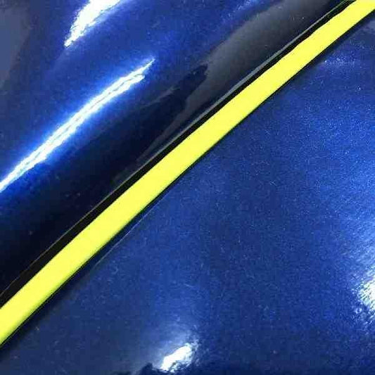 Domestic Seat Cover Enamel Blue/Yellow Piping Recover Type Sepia