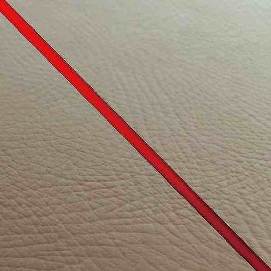 Domestic Seat Cover Brown/Red Piping Replacement Type Sepia