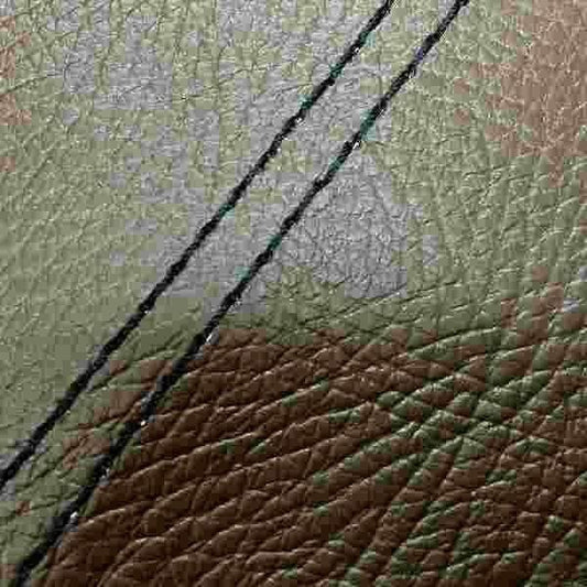 Domestic Seat Cover Brown/Black Double Stitch Replacement Type Sepia