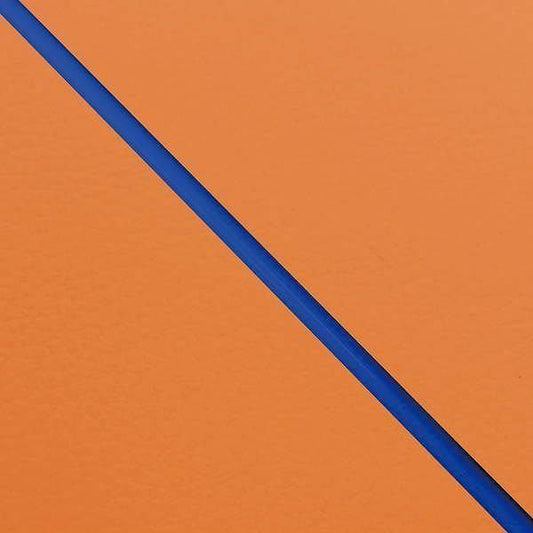 Domestic Seat Cover, Orange/Blue Piping, Reupholstery Type, Sooner 50SS/Z/100ZZ
