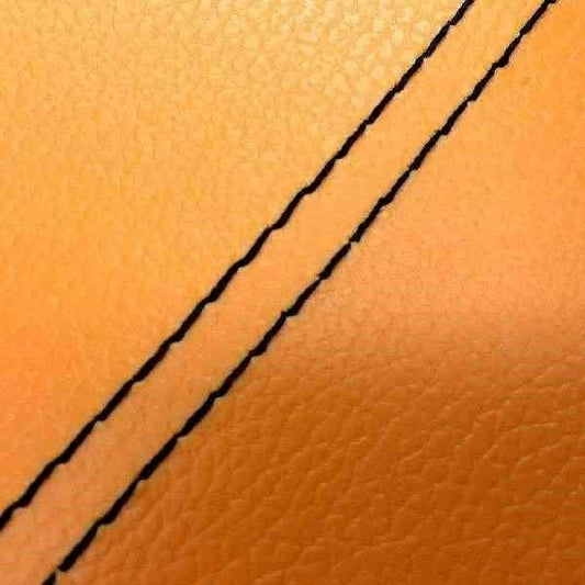 Domestic Seat Cover Orange/Black Double Stitch Reupholstery Type Soonor 50SS/Z/100ZZ