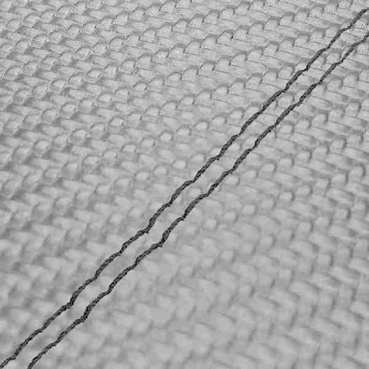 Domestic Seat Cover Carbon Black / Black Double Stitch Replacement Type SOONER 50SS/Z/100ZZ