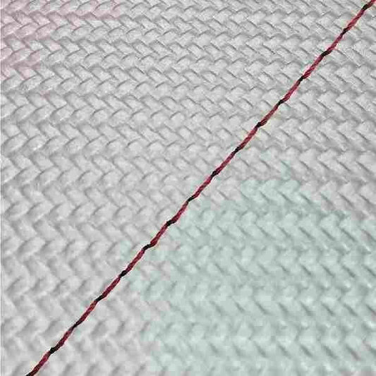 Domestic Seat Cover Carbon Silver / Red Stitch Replacement Type SOONER 50SS/Z/100ZZ