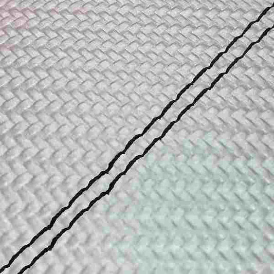 Domestic Seat Cover Carbon Silver / Black Double Stitch Recover Type SOONER 50SS/Z/100ZZ