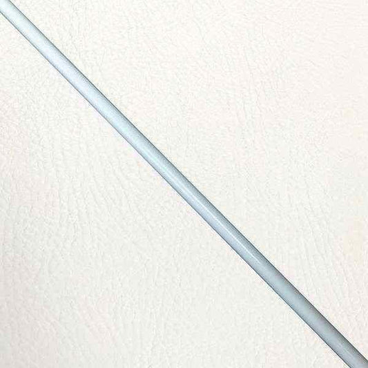 Domestic Seat Cover, White/White Piping, Replacement Type, SUZUKI SUZUKI SUZUKI SUZUKI 50SS/Z/100ZZ