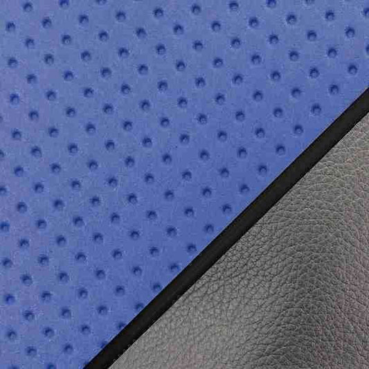 Domestic Seat Cover Embossed Blue/Black Piping Replacement Type SOONER 50SS/Z/100ZZ
