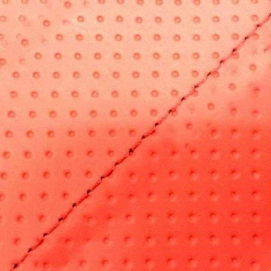 Domestic Seat Cover Embossed Red/Red Stitching Replacement Type for SOONER 50SS/Z/100ZZ