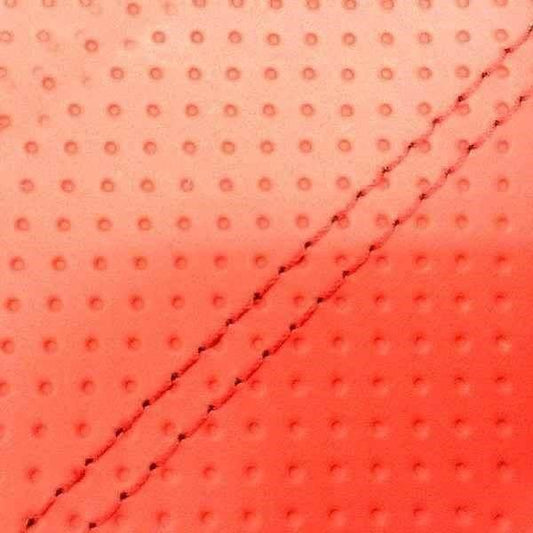 Domestic seat cover Embossed red / red double stitch Replacement type Sooner 50SS/Z/100ZZ