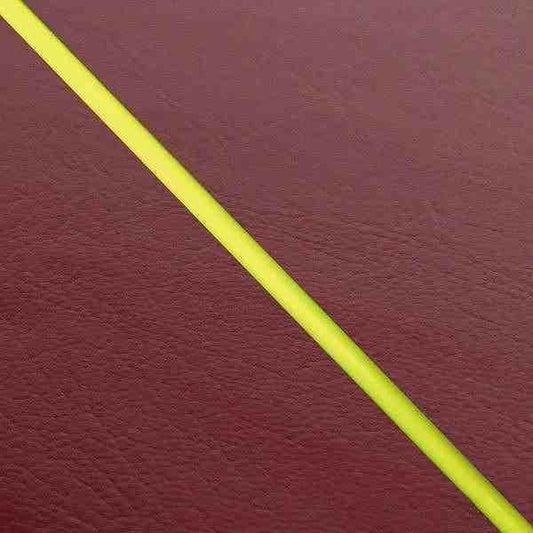 Domestic Seat Cover Wine Red / Yellow Piping, Replacement Type for Sooner 50SS/Z/100ZZ