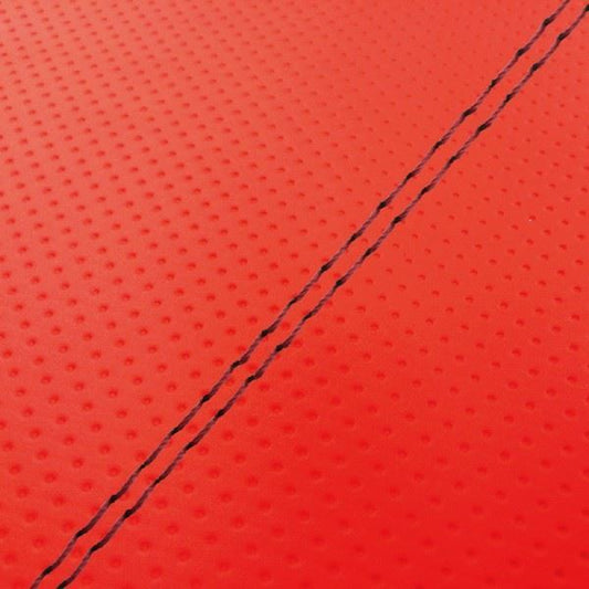 Domestic Seat Cover Full Embossed Red/Red Double Stitch Replacement Type SOONER 50SS/Z/100ZZ