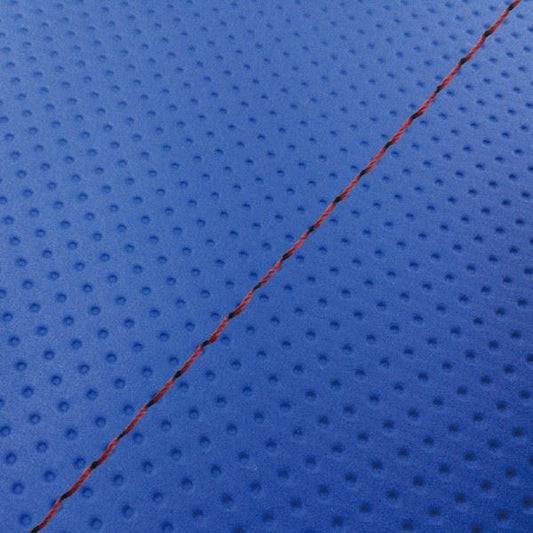 Domestic Seat Cover Fully Embossed Blue/Red Stitch Replacement Type Sooner 50SS/Z/100ZZ