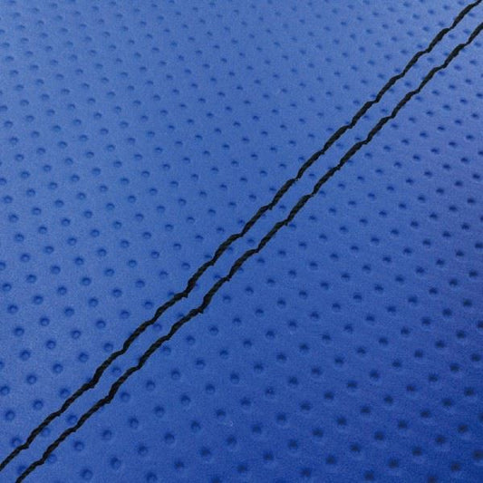 Domestic Seat Cover Full Embossed Blue/Black Double Stitch Upholstery Type for Sooner 50SS/Z/100ZZ