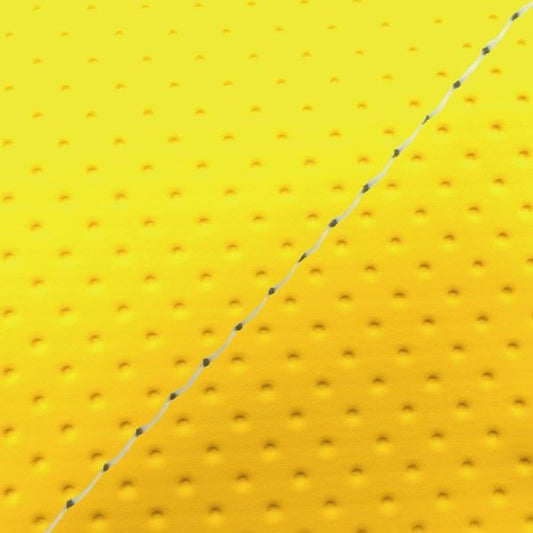 Domestic Seat Cover Full Embossed Yellow/Clear Stitch Replacement Type SOONER 50SS/Z/100ZZ