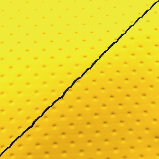Domestic Seat Cover Full Embossed Yellow/Black Stitch Replacement Type SOONER 50SS/Z/100ZZ