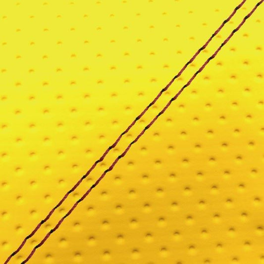 Domestic Seat Cover, Full Embossed Yellow/Red Double Stitch, Reupholstery Type, Sooner 50SS/Z/100ZZ