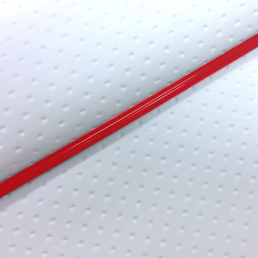 Domestic Seat Cover Full Embossed White/Red Piping Replacement Type SOONER 50SS/Z/100ZZ