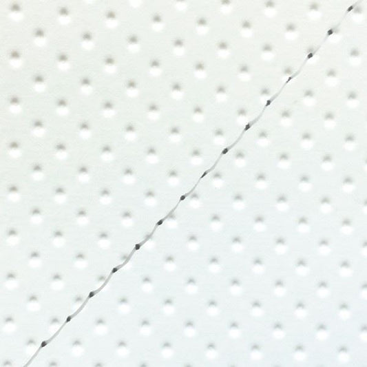 Domestic Seat Cover Full Embossed White/Clear Stitch Upholstery Type for Sooner 50SS/Z/100ZZ