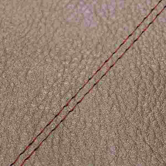 Domestic Seat Cover Dark Brown / Red Double Stitch Reupholstery Type for Sooner 50SS/Z/100ZZ