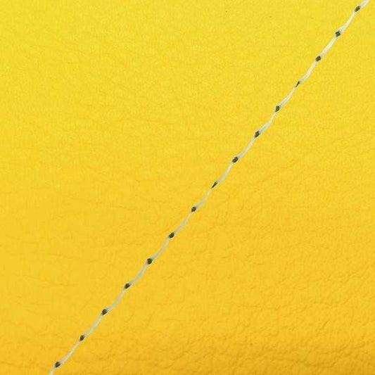 Domestic Seat Cover Yellow/Clear Stitch Replacement Type Suna 50SS/Z/100ZZ