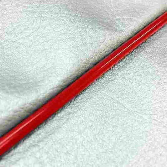 Domestic seat cover, silver/red piping, re-upholstery type, Sooner 50SS/Z/100ZZ