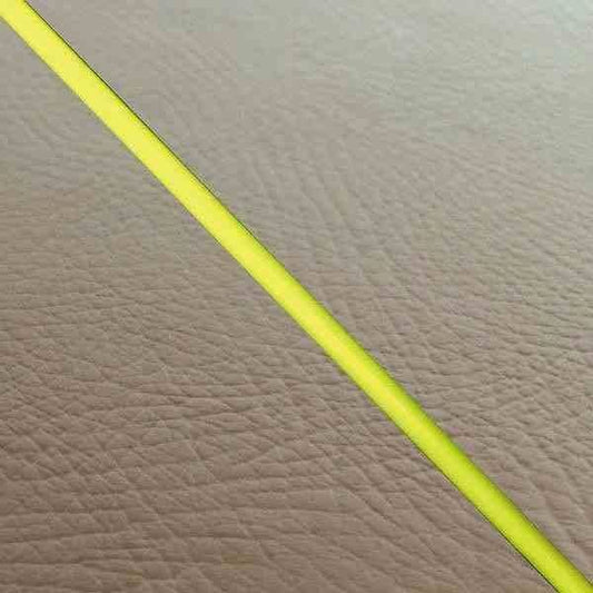 Domestic Seat Cover Brown/Yellow Piping Recover Type Sooner 50SS/Z/100ZZ
