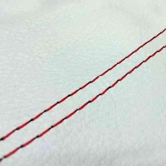 Domestic seat cover Gray/Red double stitch Upholstery type SUZUKI Sconer 50SS/Z/100ZZ