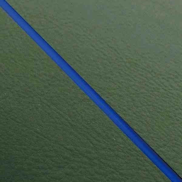 国産シートカバー 張替タイプ ダークグリーン/青パイピング CB400SS(NC41)