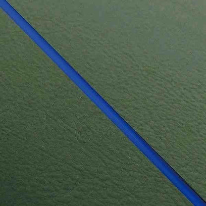 国産シートカバー 張替タイプ ダークグリーン/青パイピング CB400SS(NC41)