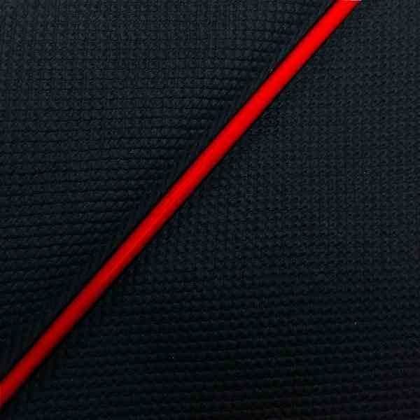 国産シートカバー 張替タイプ スベラーヌブラック/赤パイピング トゥデイ(AF67) FI