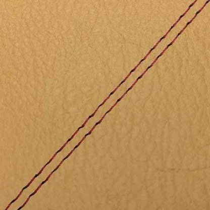 Domestic Seat Cover Replacement Type Ochre/Red Double Stitch Today (AF67) FI